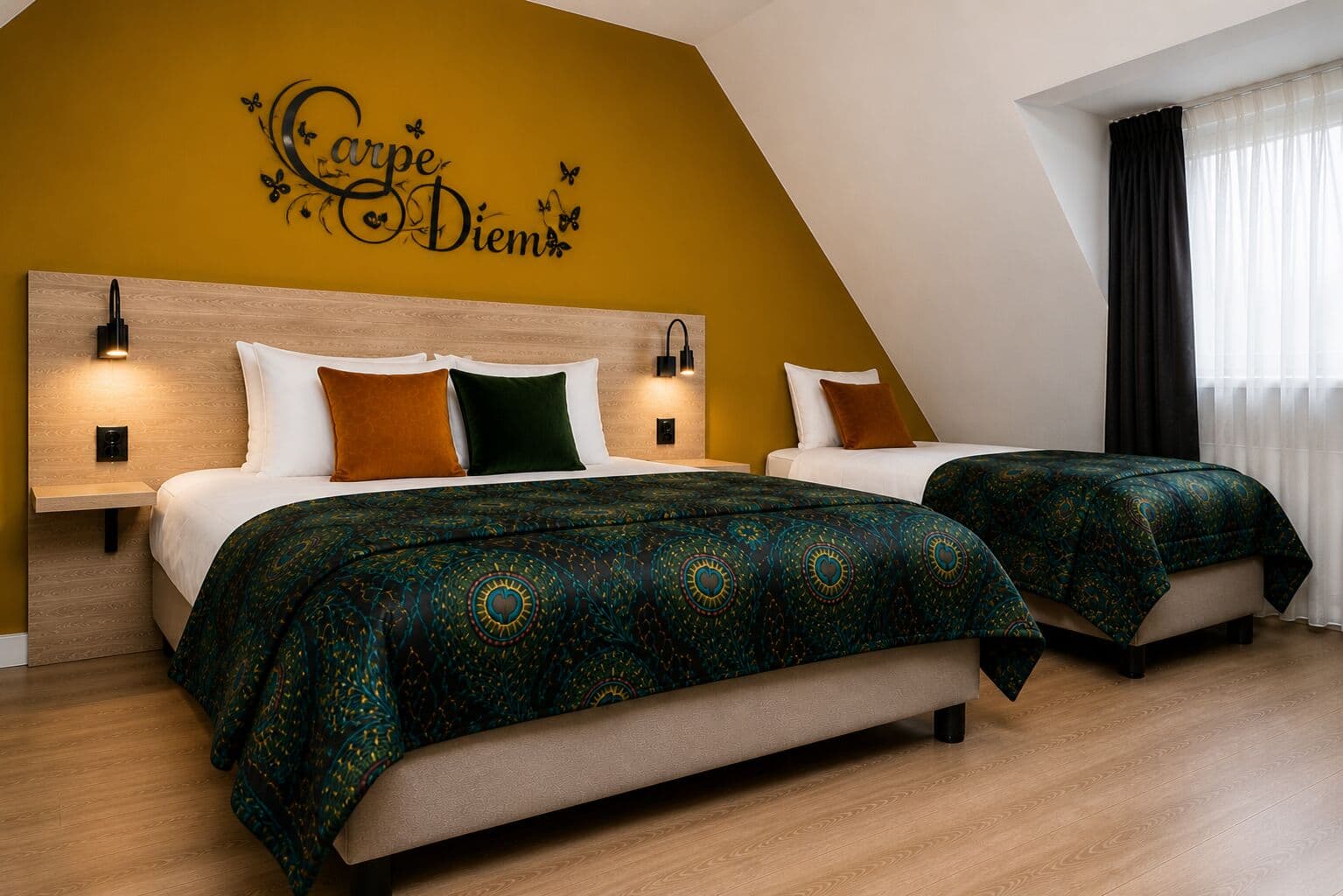 Comfort driepersoonskamer – overzicht