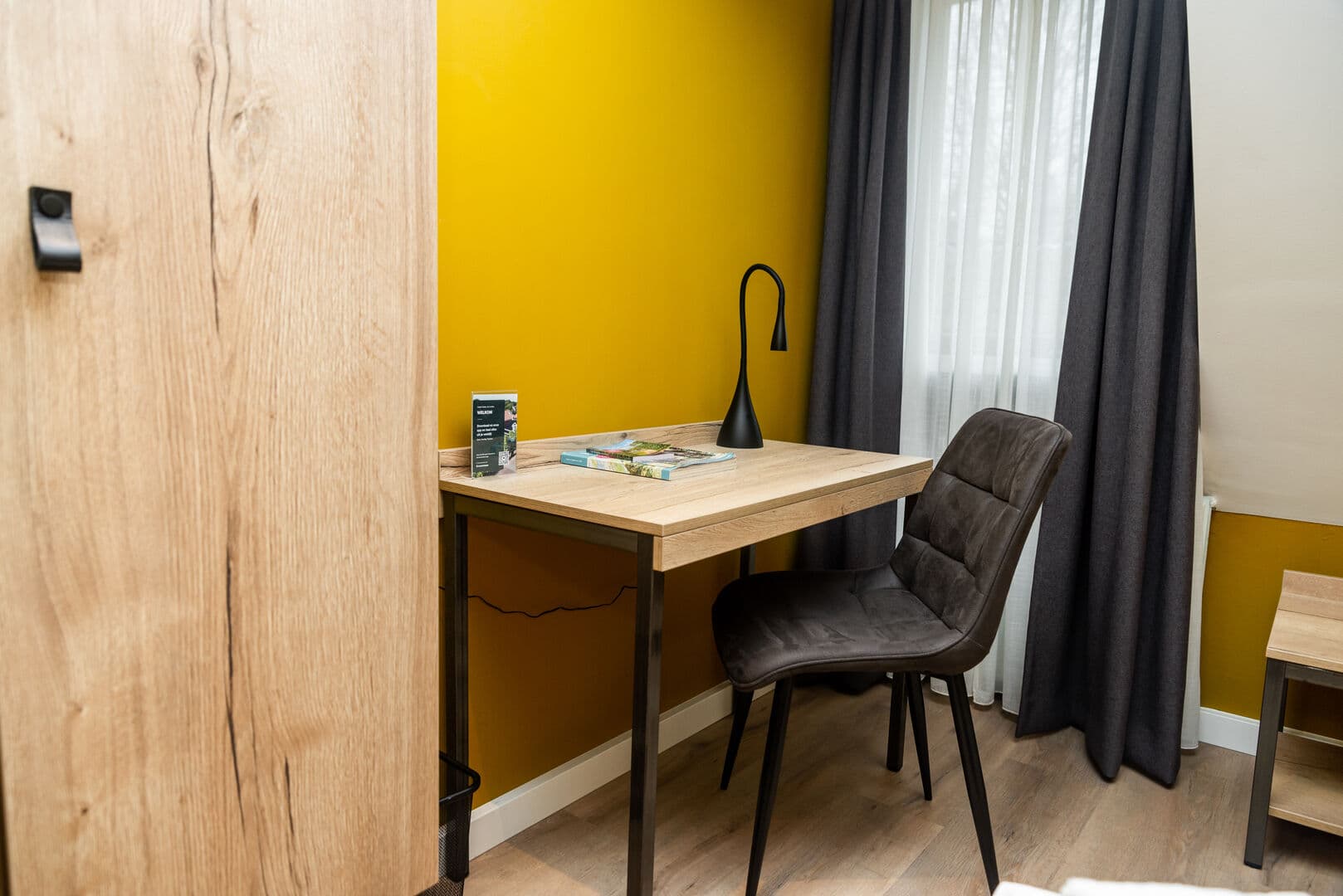 Comfort eenpersoonskamer – bed