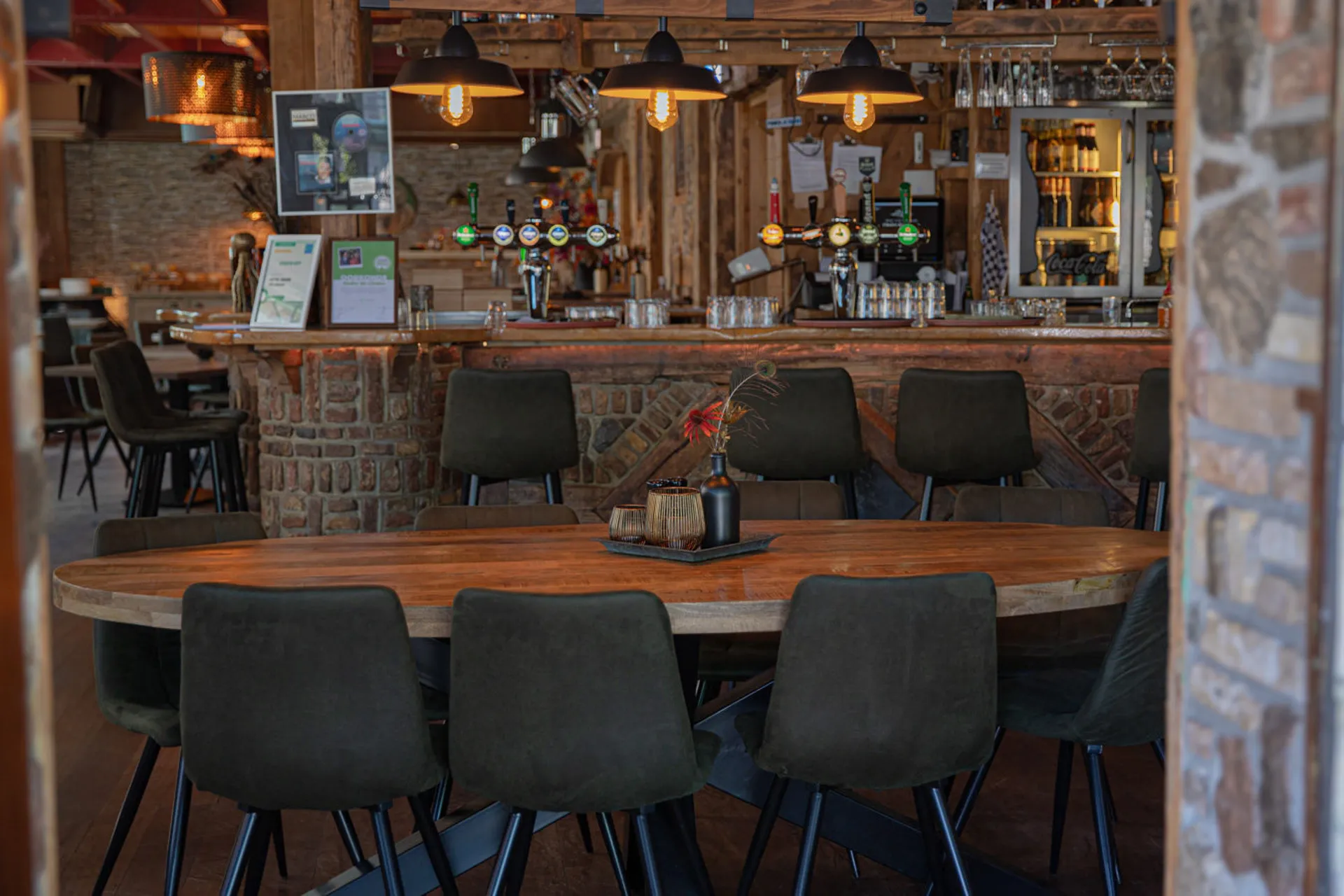 Interieur van de gastrobar