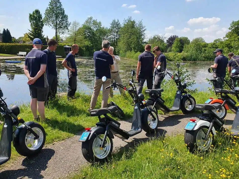 Groepsuitje bij Onder de Linden