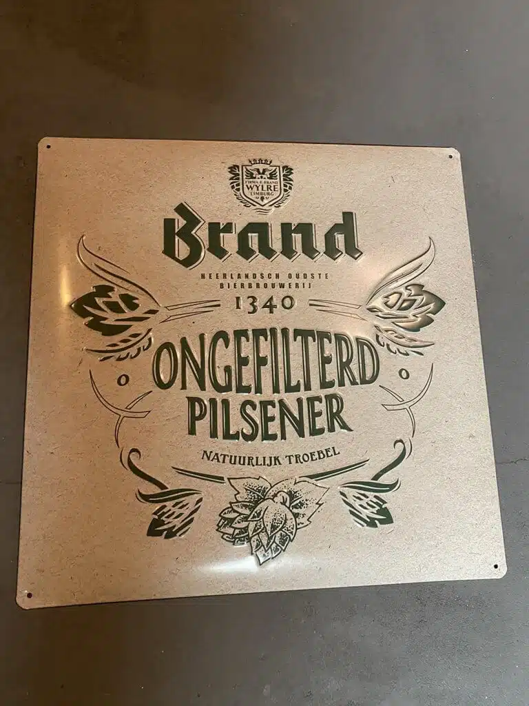 Bord Brand 'Ongefilterd pilsner'