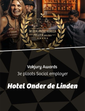 Onder de Linden beste hotel bij de Nederlandse horecaprijzen